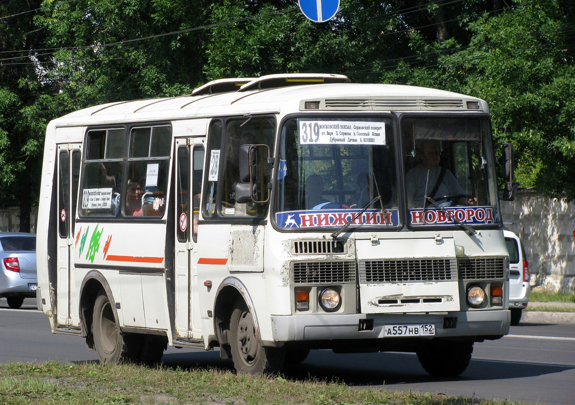 Нижегородская область, ПАЗ-32054 № А 557 НВ 152