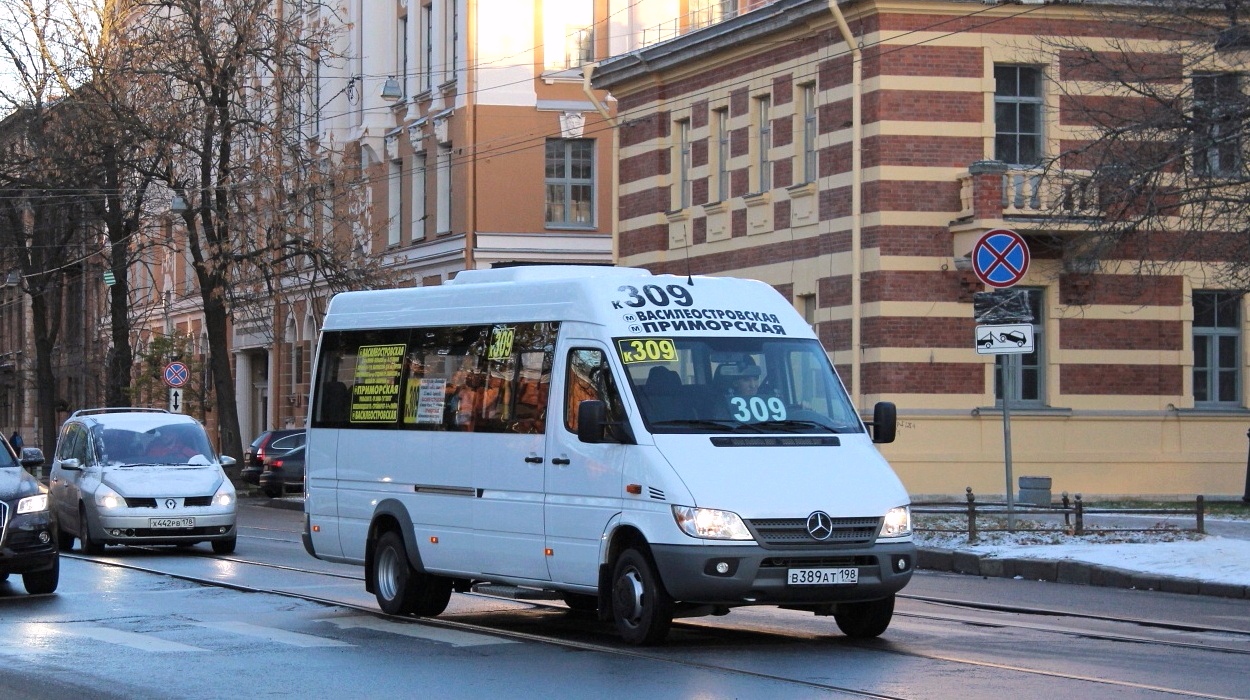 Санкт-Петербург, Луидор-223237 (MB Sprinter Classic) № В 389 АТ 198