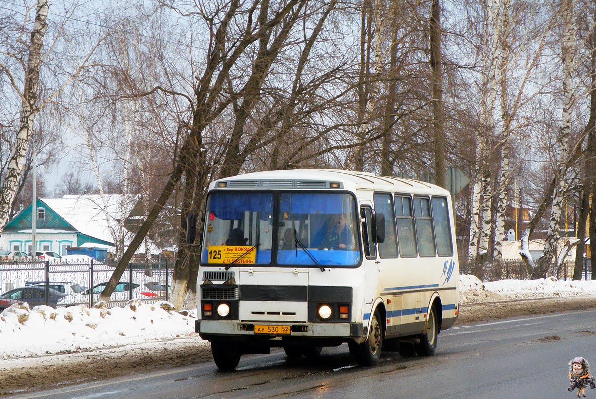 Нижегородская область, ПАЗ-32054 № АУ 530 52