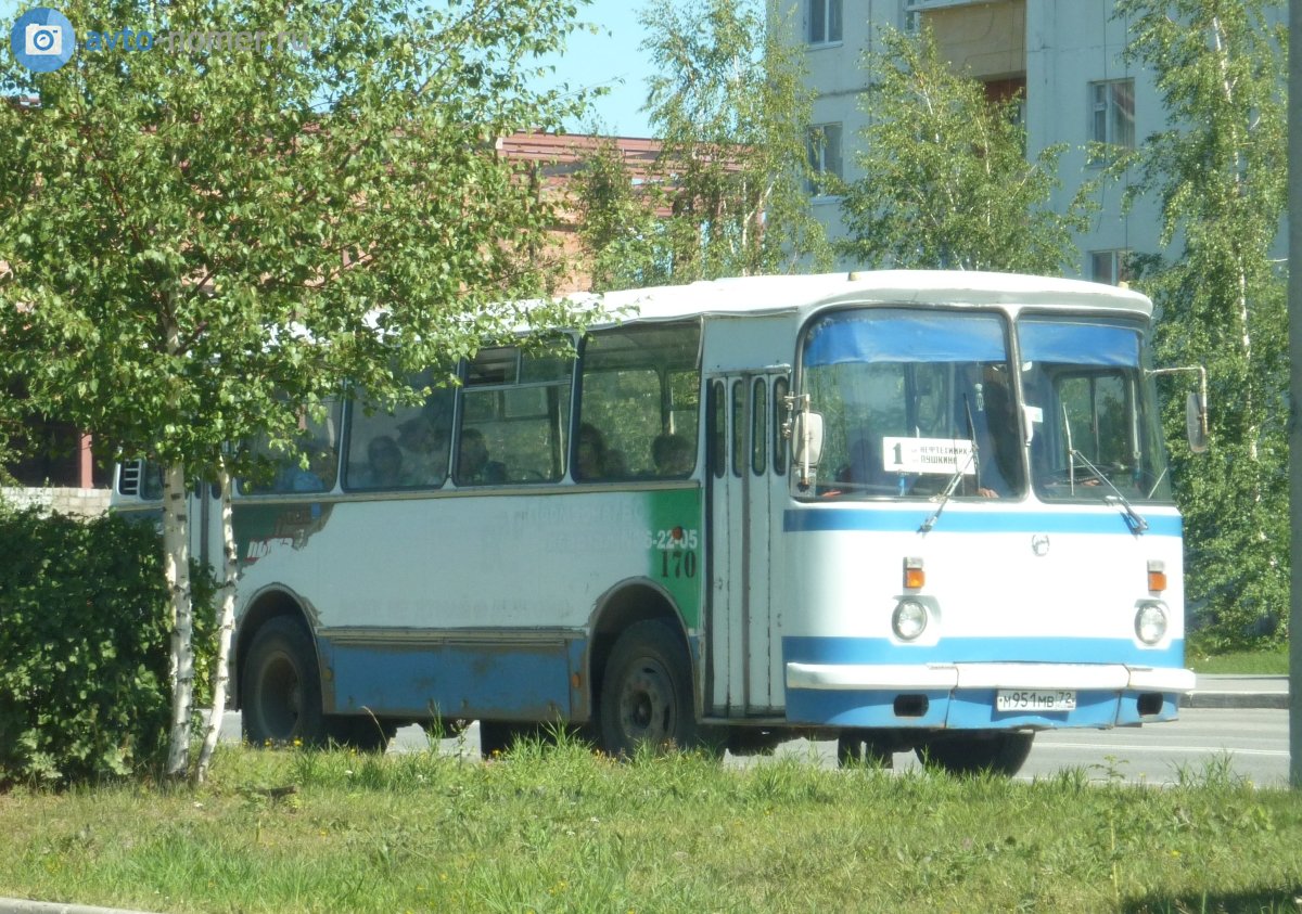 Тюменская область, ЛАЗ-695Н № 170