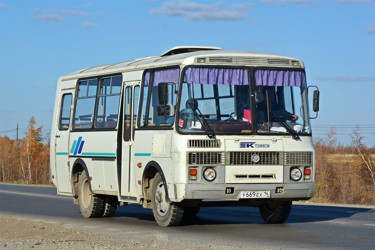 Саха (Якутия), ПАЗ-32053 № У 669 ЕХ 14