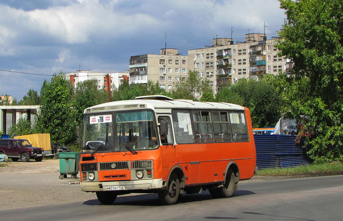 Нижегородская область, ПАЗ-32054 № М 851 АТ 152