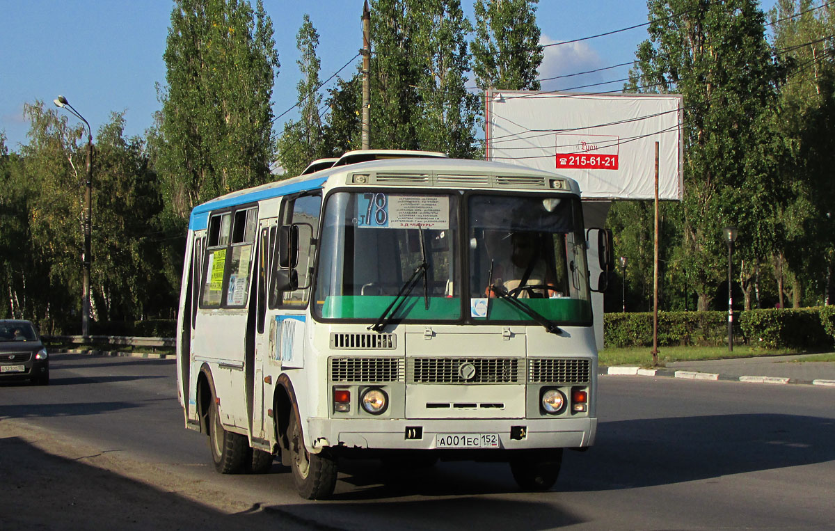 Нижегородская область, ПАЗ-32054 № А 001 ЕС 152