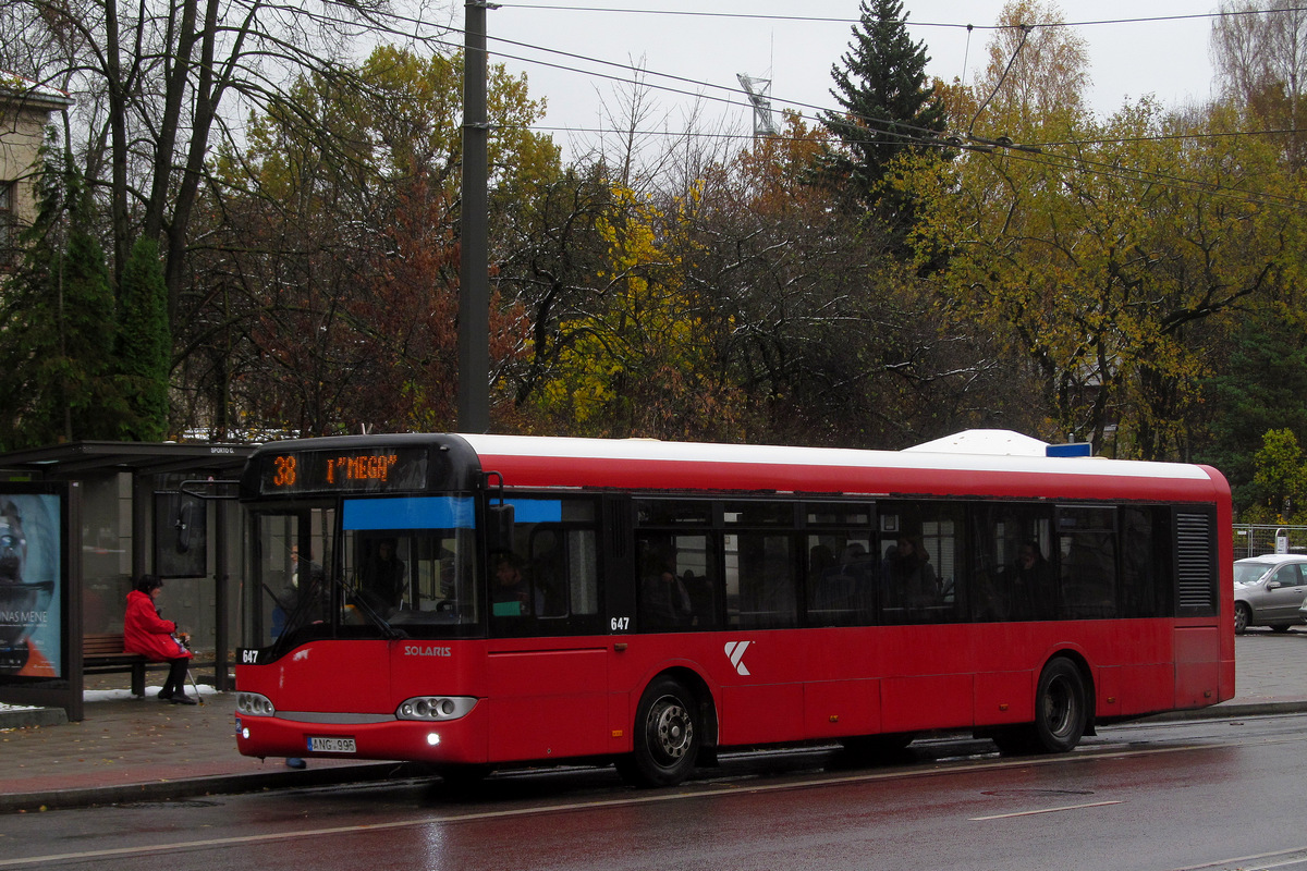 Литва, Solaris Urbino II 12 № 647