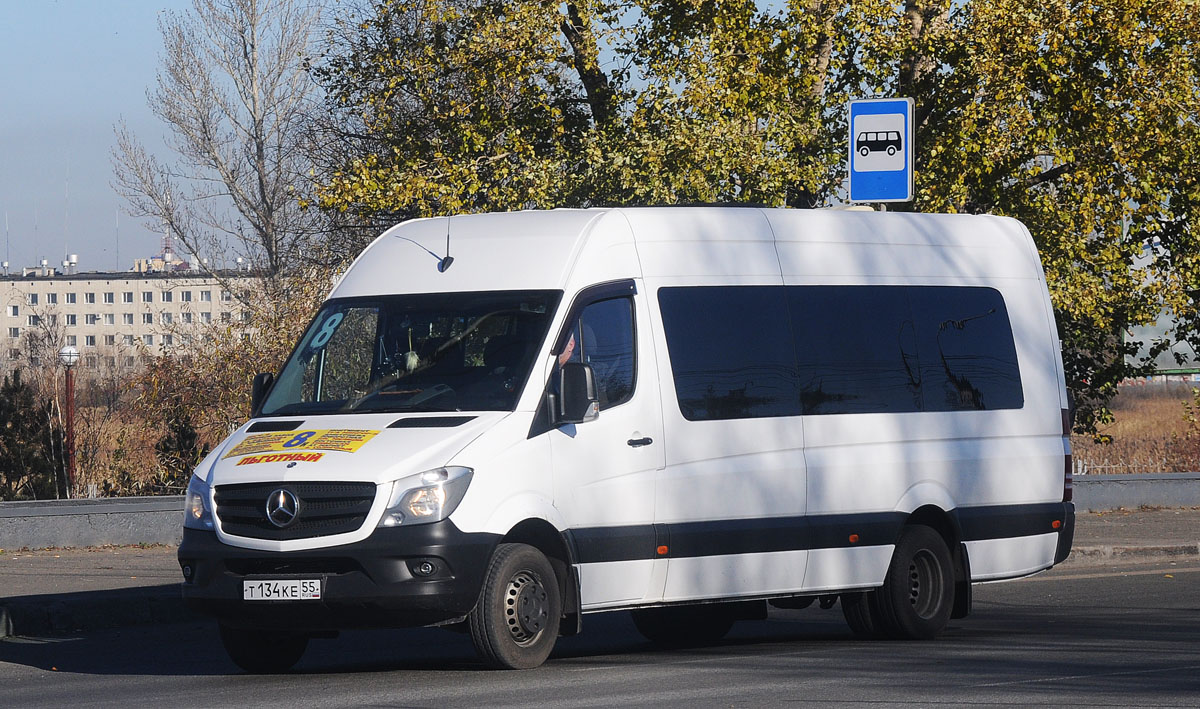 Омская область, Луидор-22360C (MB Sprinter) № Т 134 КЕ 55