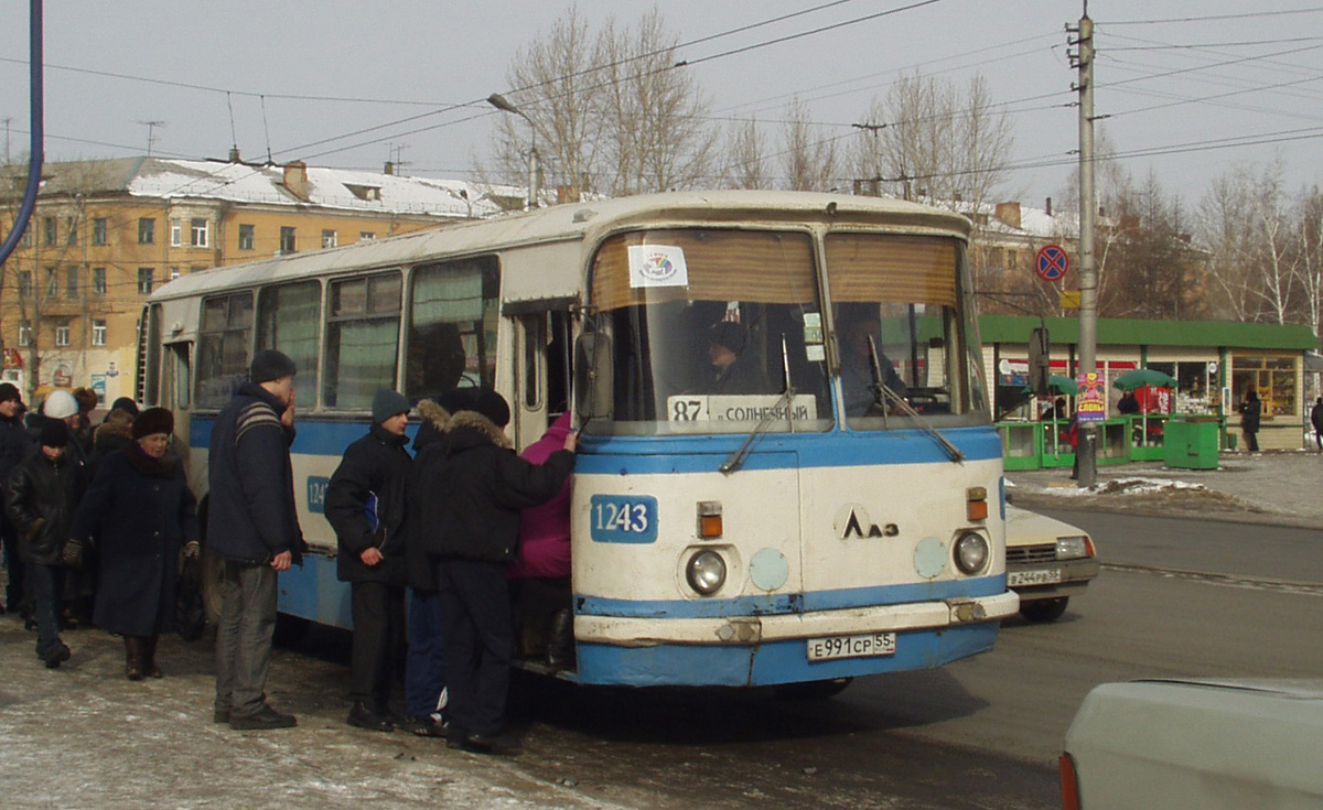 Омская область, ЛАЗ-695Н № 1243