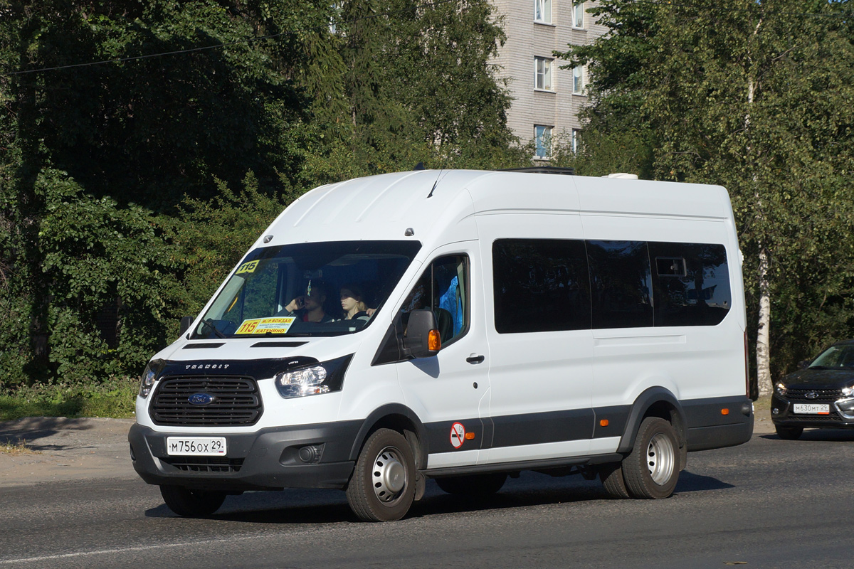 Архангельская область, Ford Transit FBD [RUS] (Z6F.ESG.) № М 756 ОХ 29