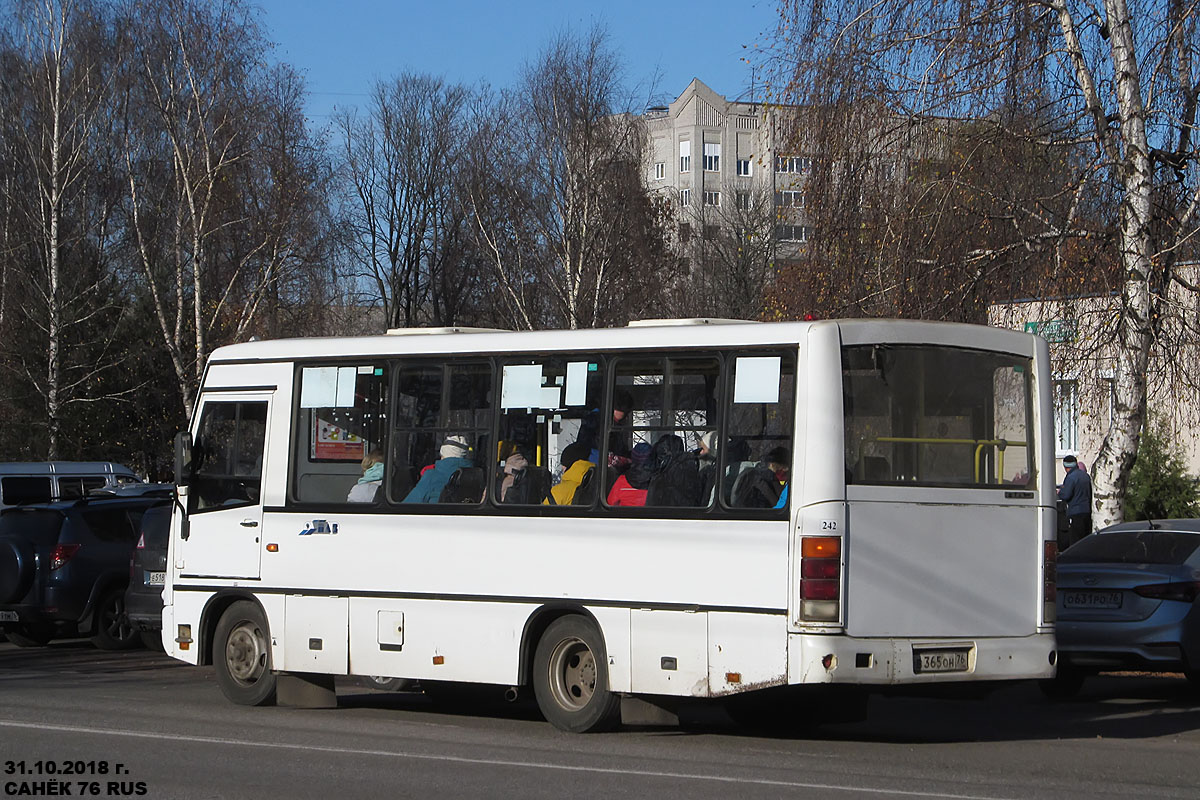 Ярославская область, ПАЗ-320402-05 № 6242