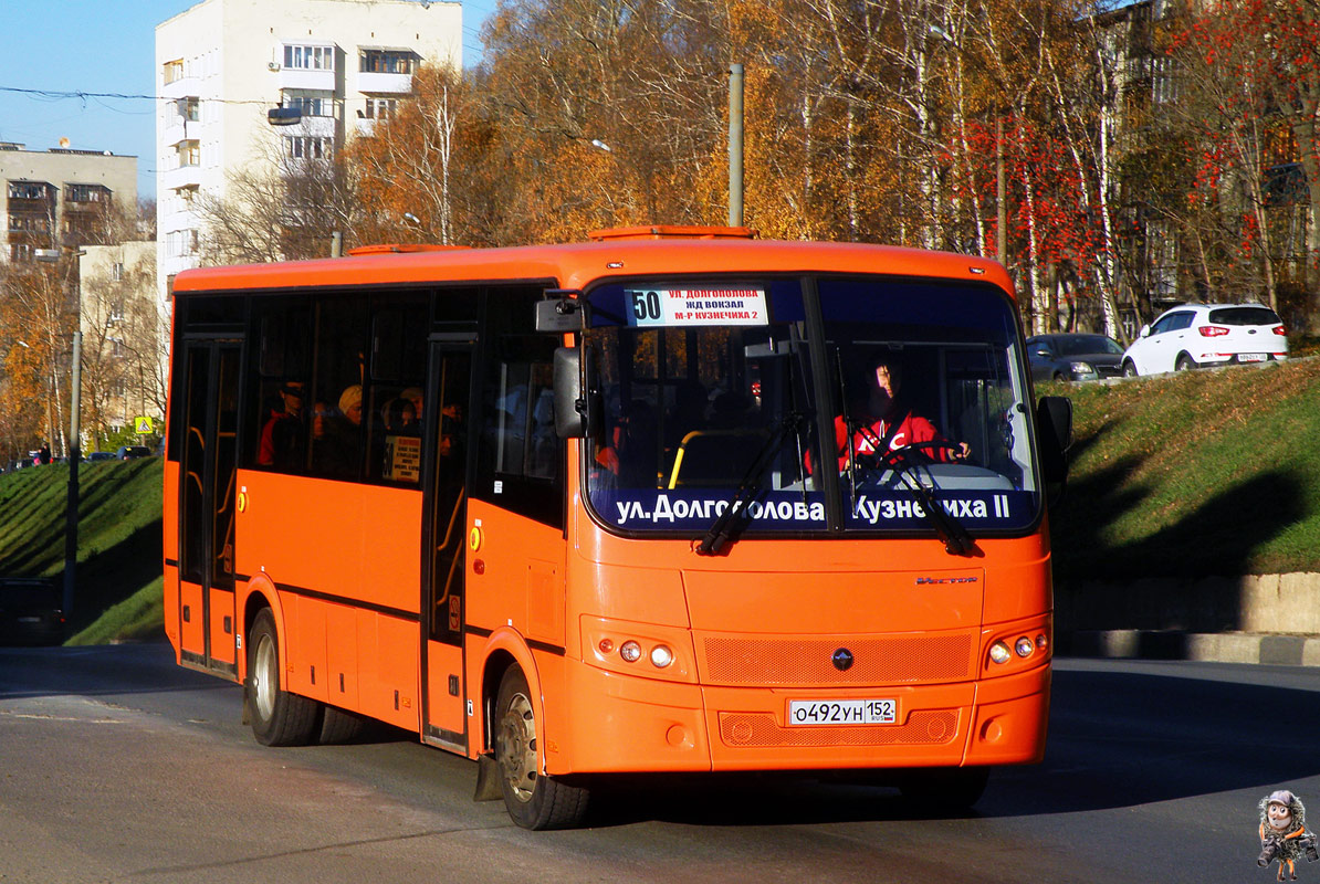 Нижегородская область, ПАЗ-320414-04 "Вектор" (1-2) № О 492 УН 152