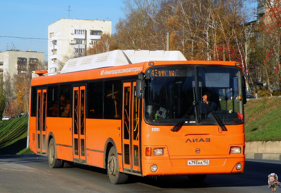 Нижегородская область, ЛиАЗ-5293.70 № 22721