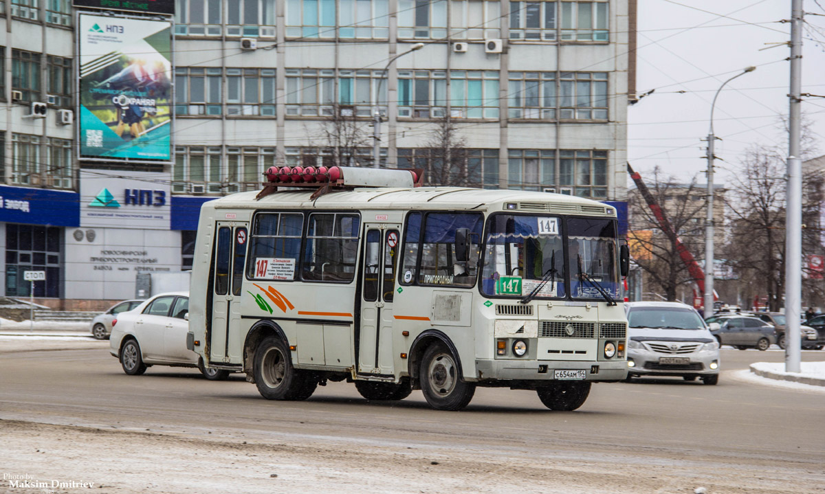 Новосибирская область, ПАЗ-32054 № С 654 АМ 154