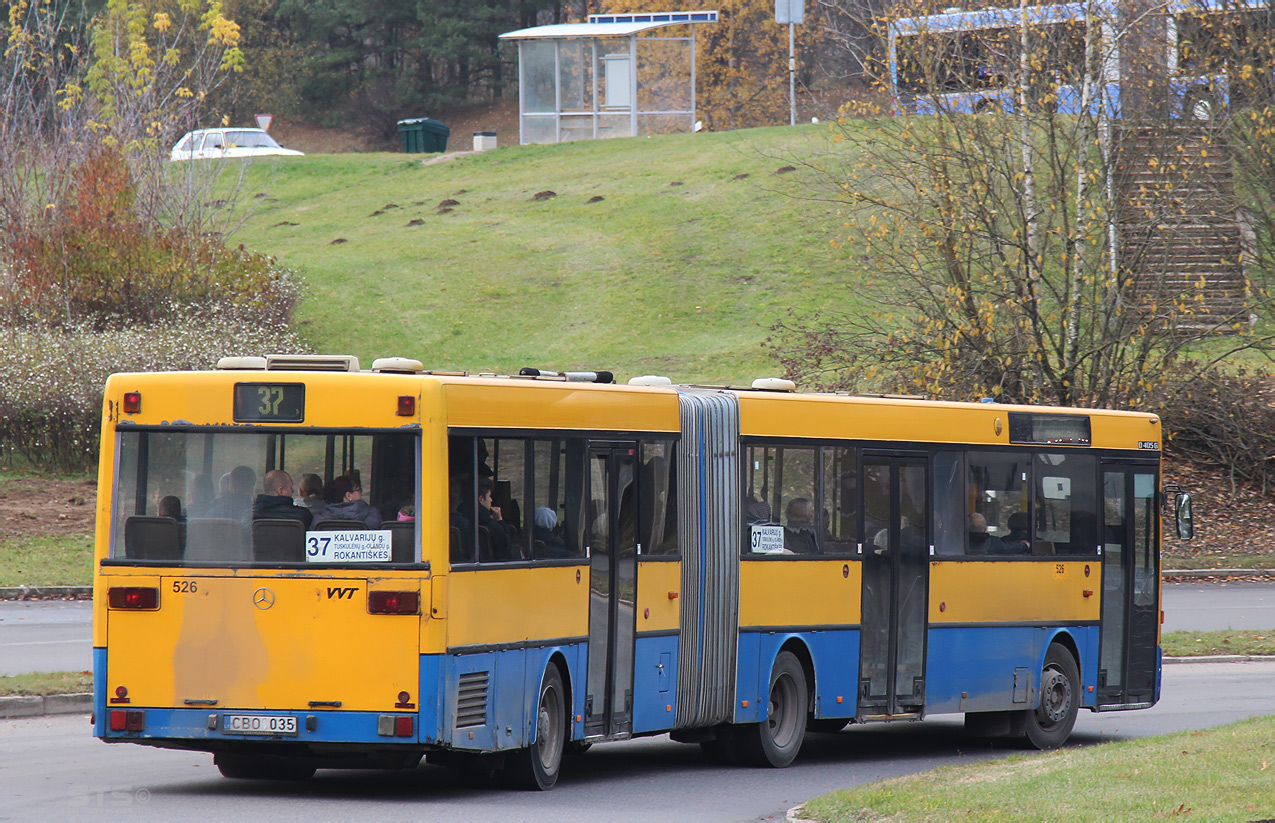 Литва, Mercedes-Benz O405G № 526