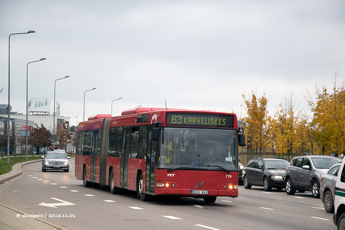 Литва, Volvo 7700A № 779