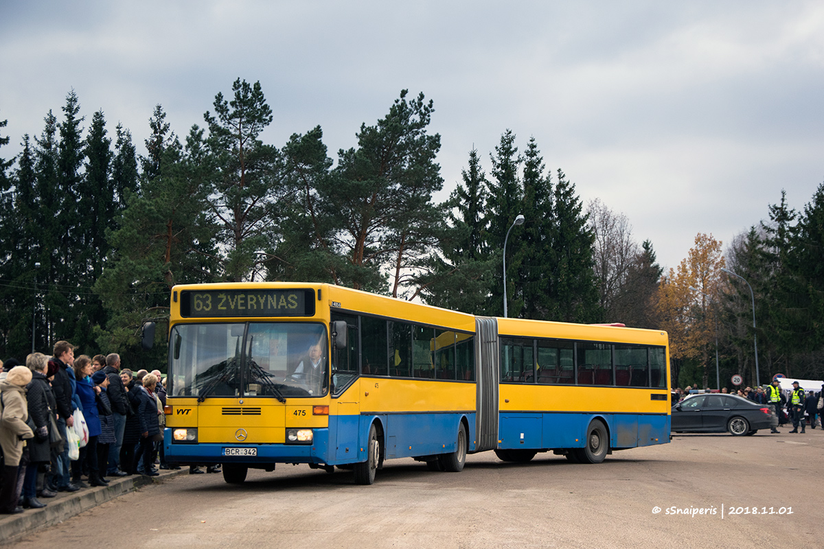 Літва, Mercedes-Benz O405G № 475