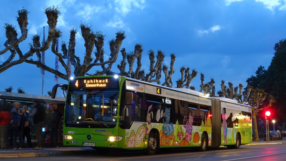 Гессен, Mercedes-Benz O530G Citaro facelift G № 327