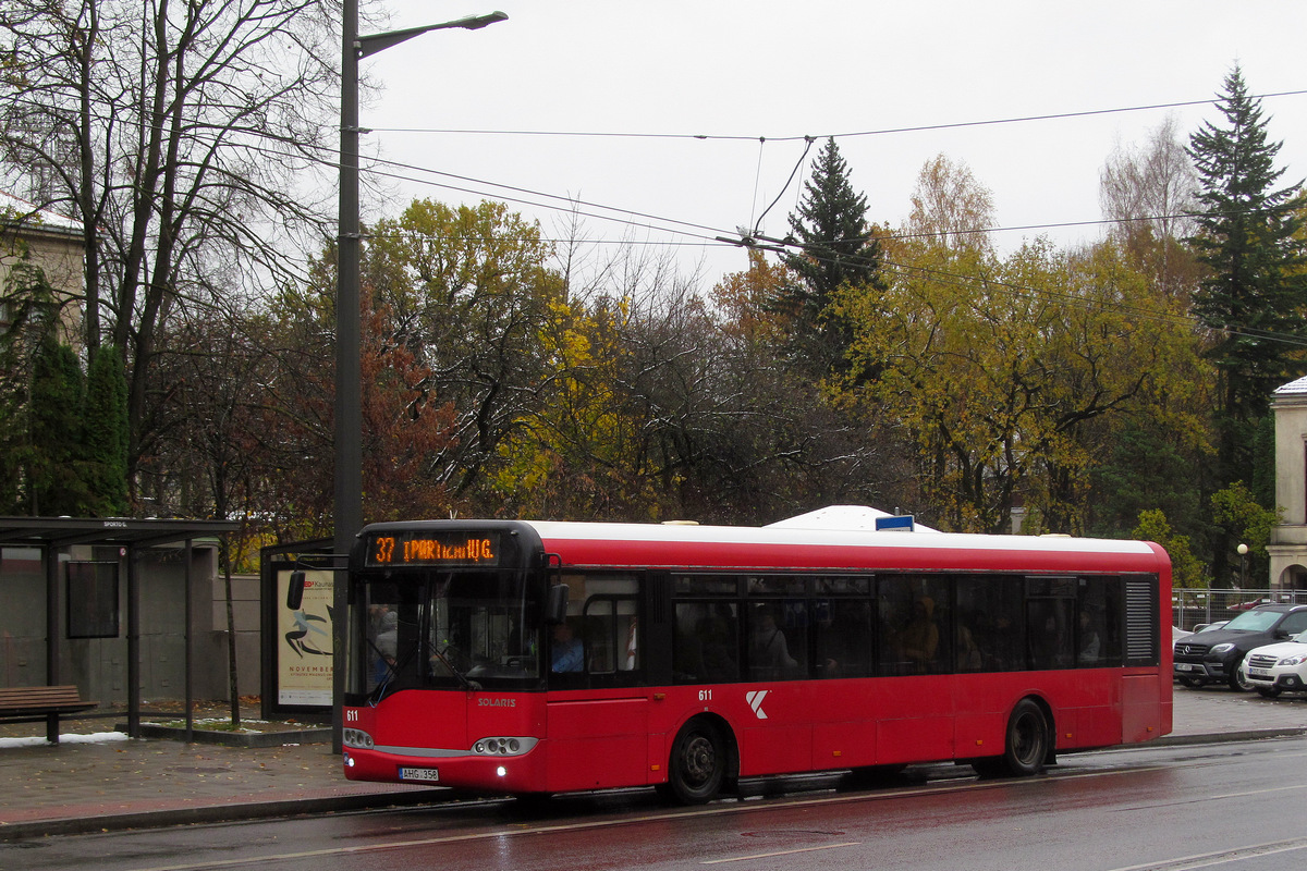 Литва, Solaris Urbino II 12 № 611