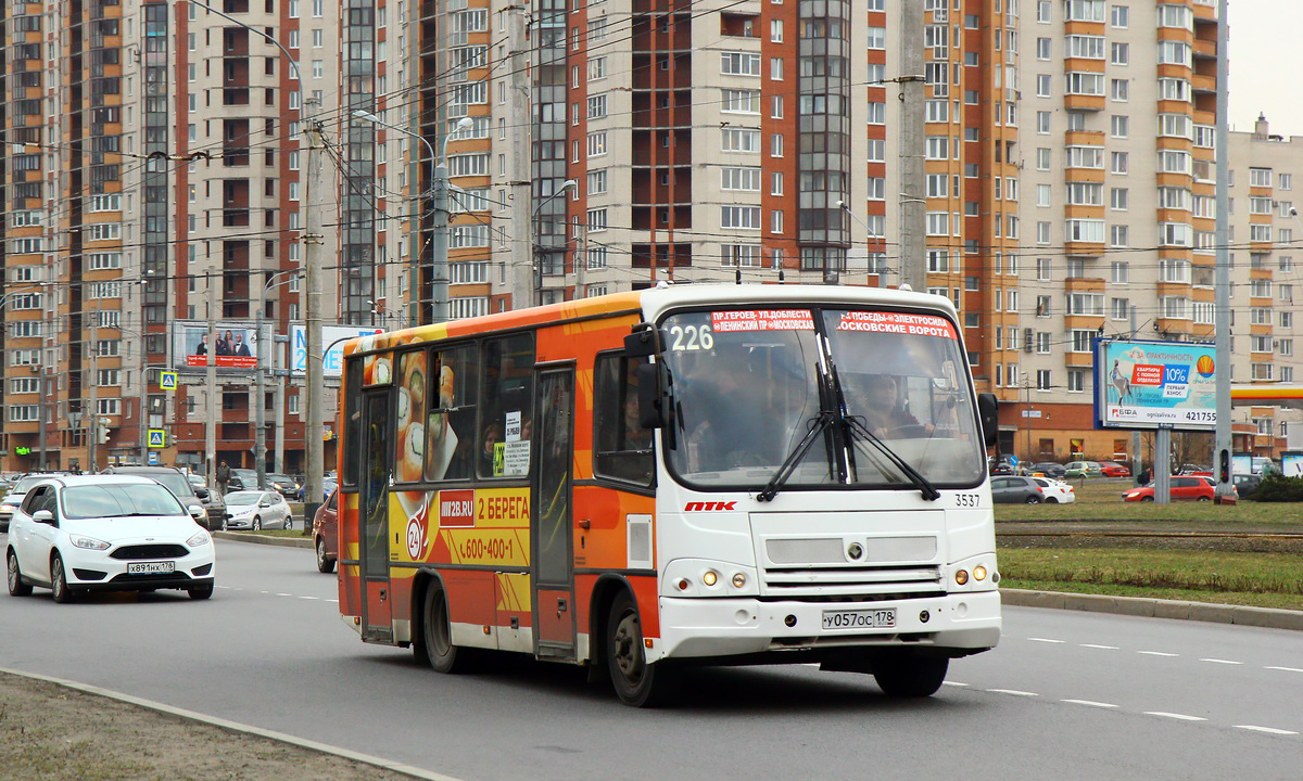 Санкт-Петербург, ПАЗ-320402-03 № n537