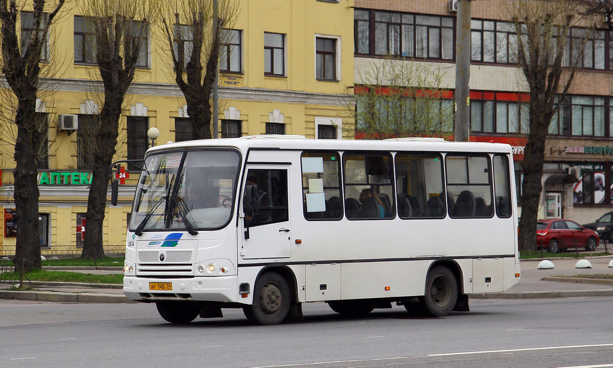 Санкт-Петербург, ПАЗ-320302-11 № 9834