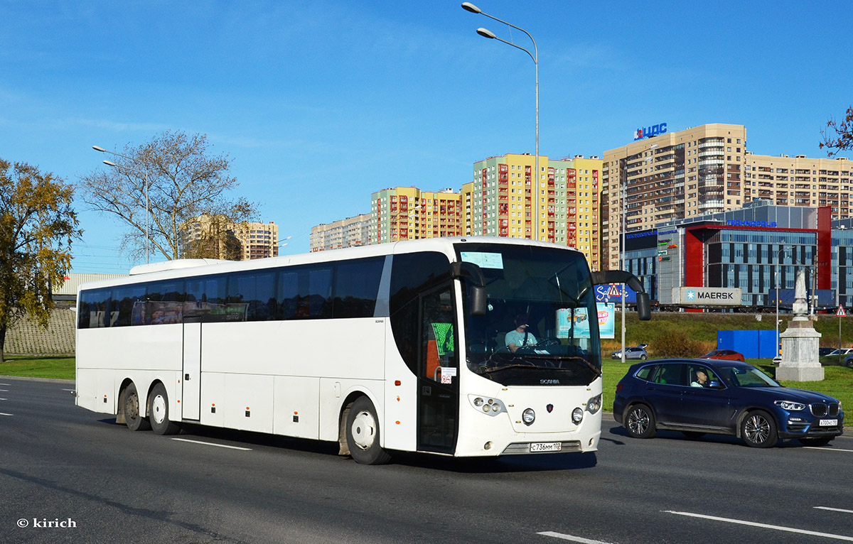 Башкортостан, Scania OmniExpress 340 № С 736 ММ 102