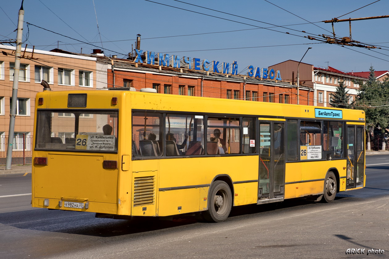 Владимирская область, Mercedes-Benz O405N2 № К 982 НА 33