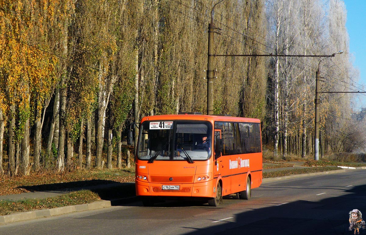 Nizhegorodskaya region, PAZ-320414-04 "Vektor" Nr. 31003