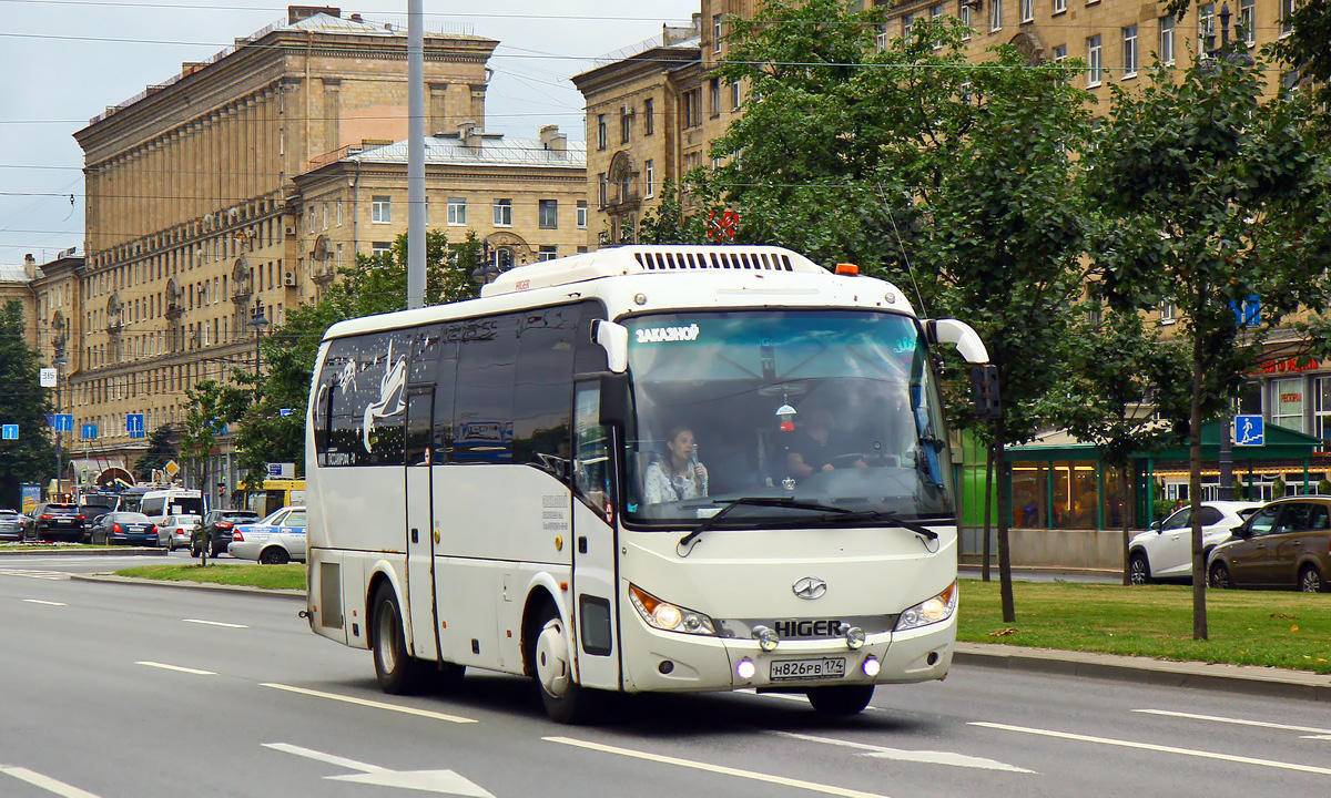 Челябинская область, Higer KLQ6928Q № Н 826 РВ 174