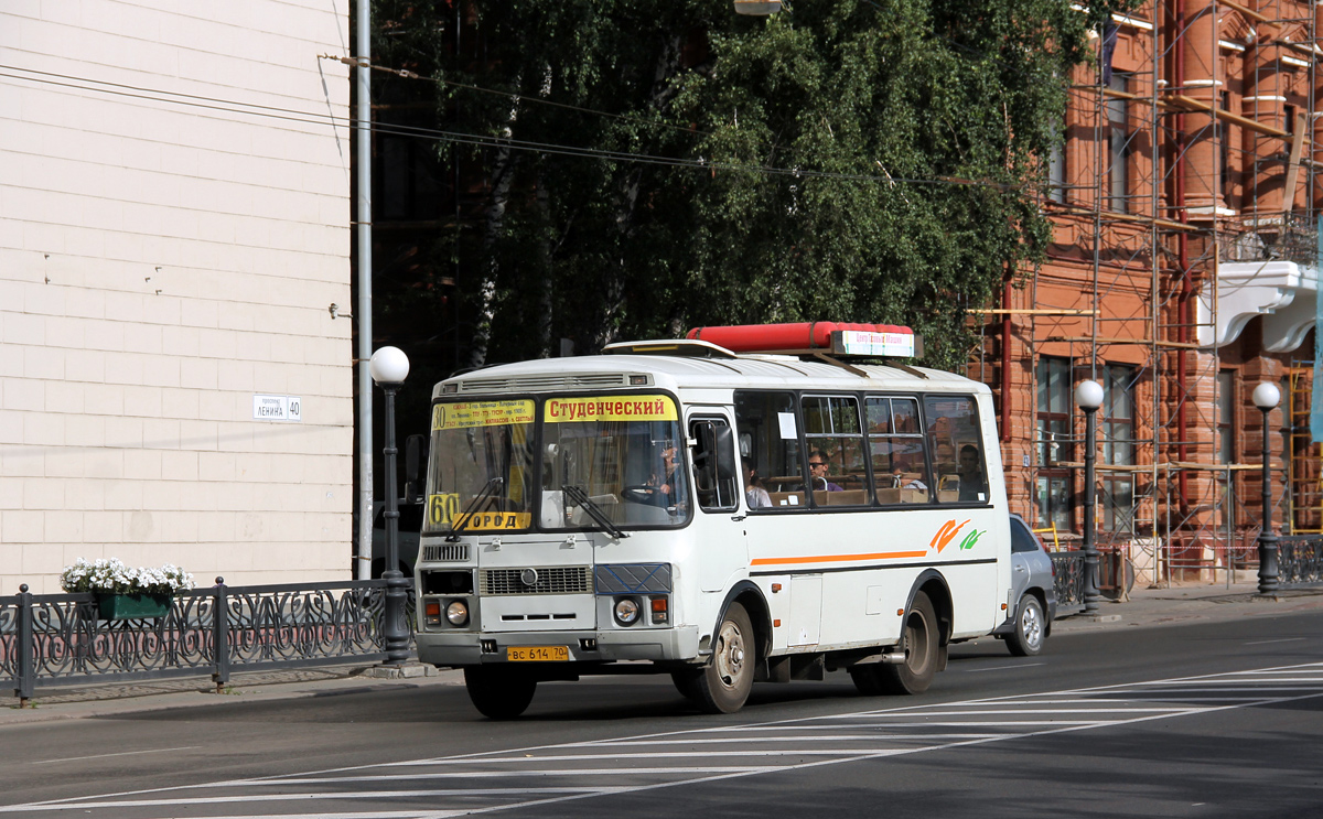 Томская область, ПАЗ-32054 № ВС 614 70