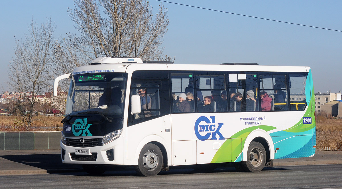 Omsk region, PAZ-320435-04 "Vector Next" č. 1200
