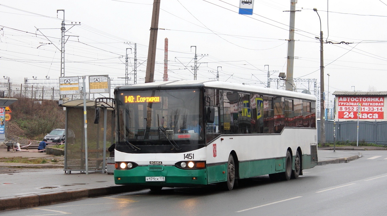 Санкт-Петербург, Волжанин-6270.00 № 1451