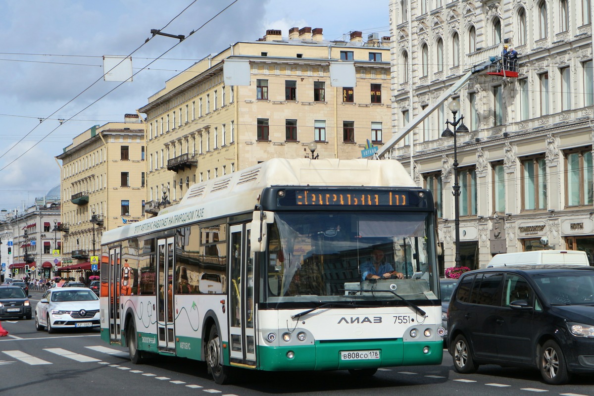 Санкт-Петербург, ЛиАЗ-5292.71 № 7551