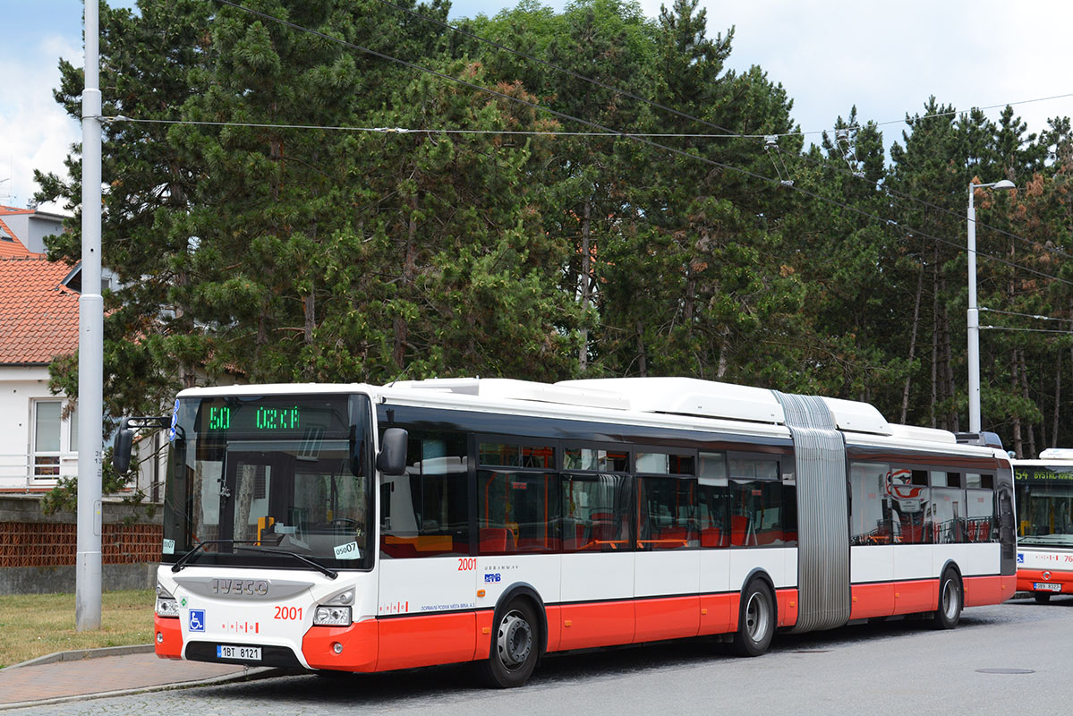 Чехия, IVECO Urbanway 18M CNG № 2001