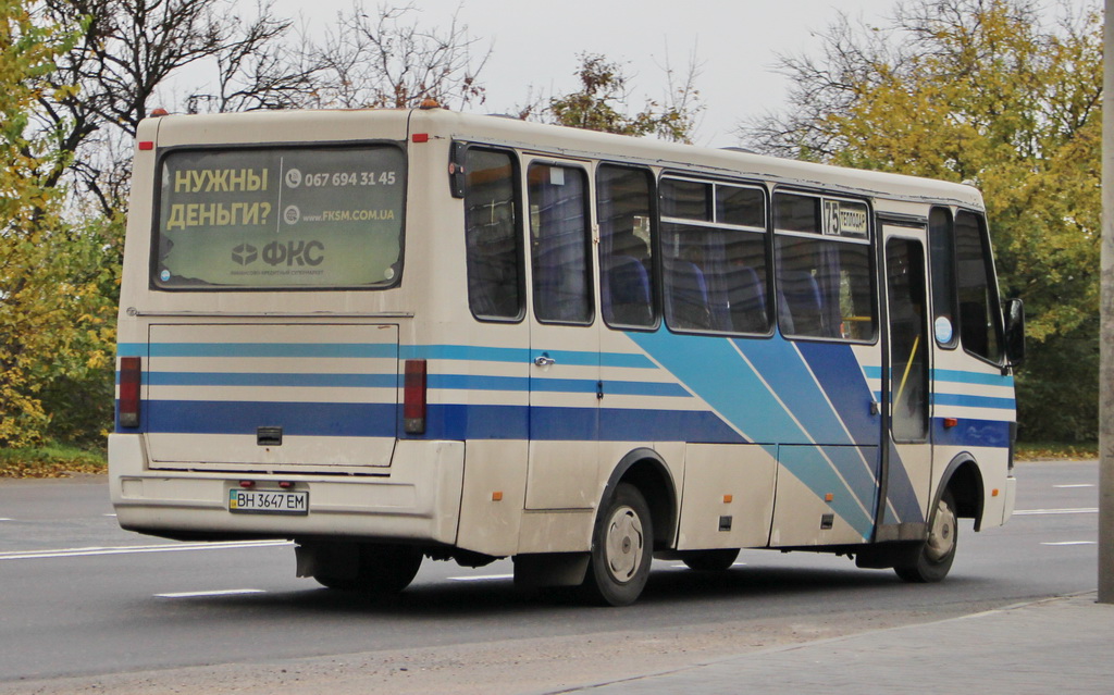 Одесская область, БАЗ-А079.24 "Мальва" № BH 3647 EM