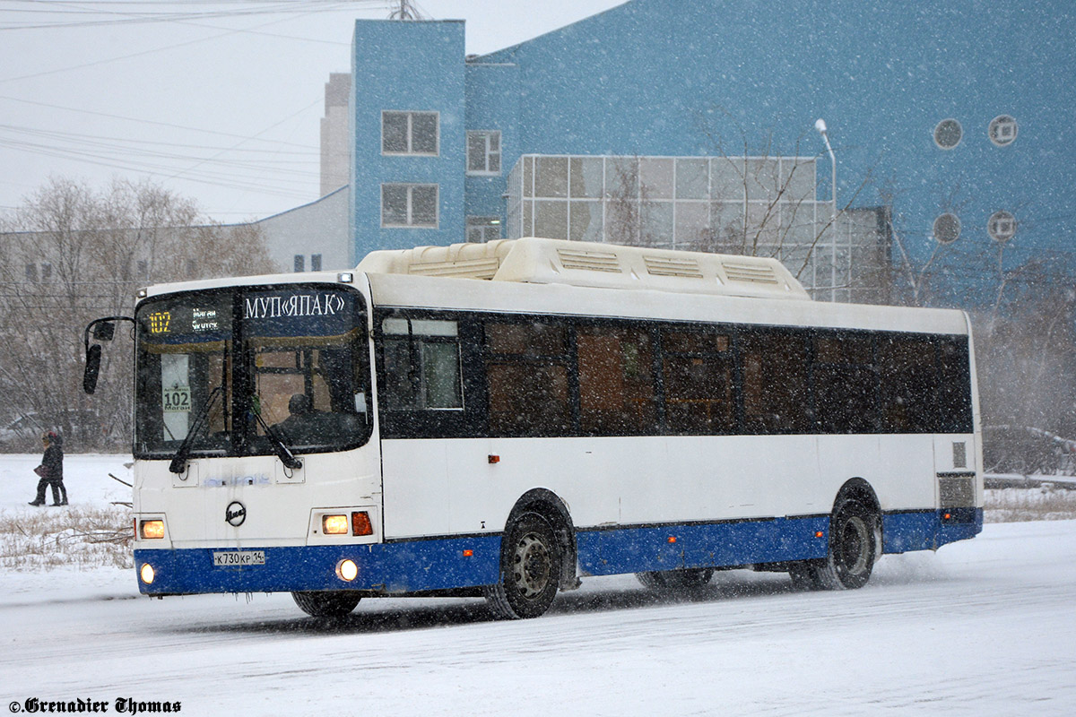 Sacha (Jakutsko), LiAZ-5256.57 č. К 730 КР 14