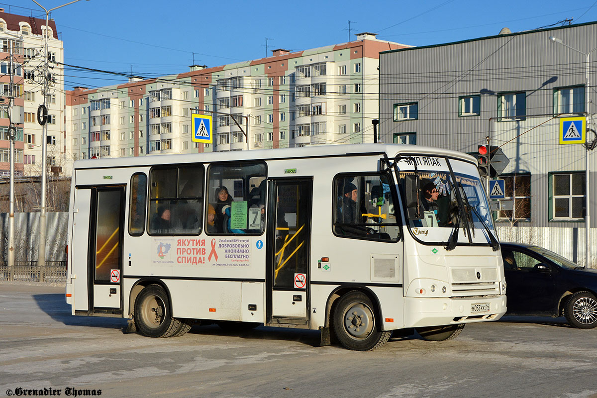 Саха (Якутия), ВМК АИ304403 (ПАЗ-3203) № М 053 КК 14