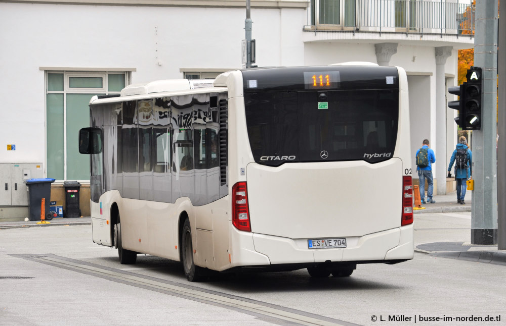 Баден-Вюртемберг, Mercedes-Benz Citaro C2 hybrid № 024