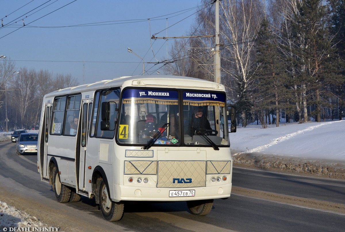 Томская область, ПАЗ-32054 № Е 457 ЕВ 70