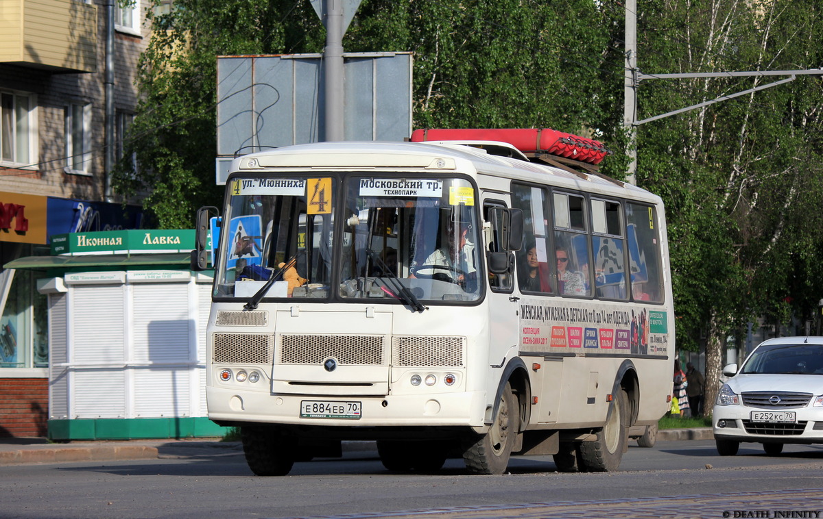 Томская область, ПАЗ-32054 № Е 884 ЕВ 70