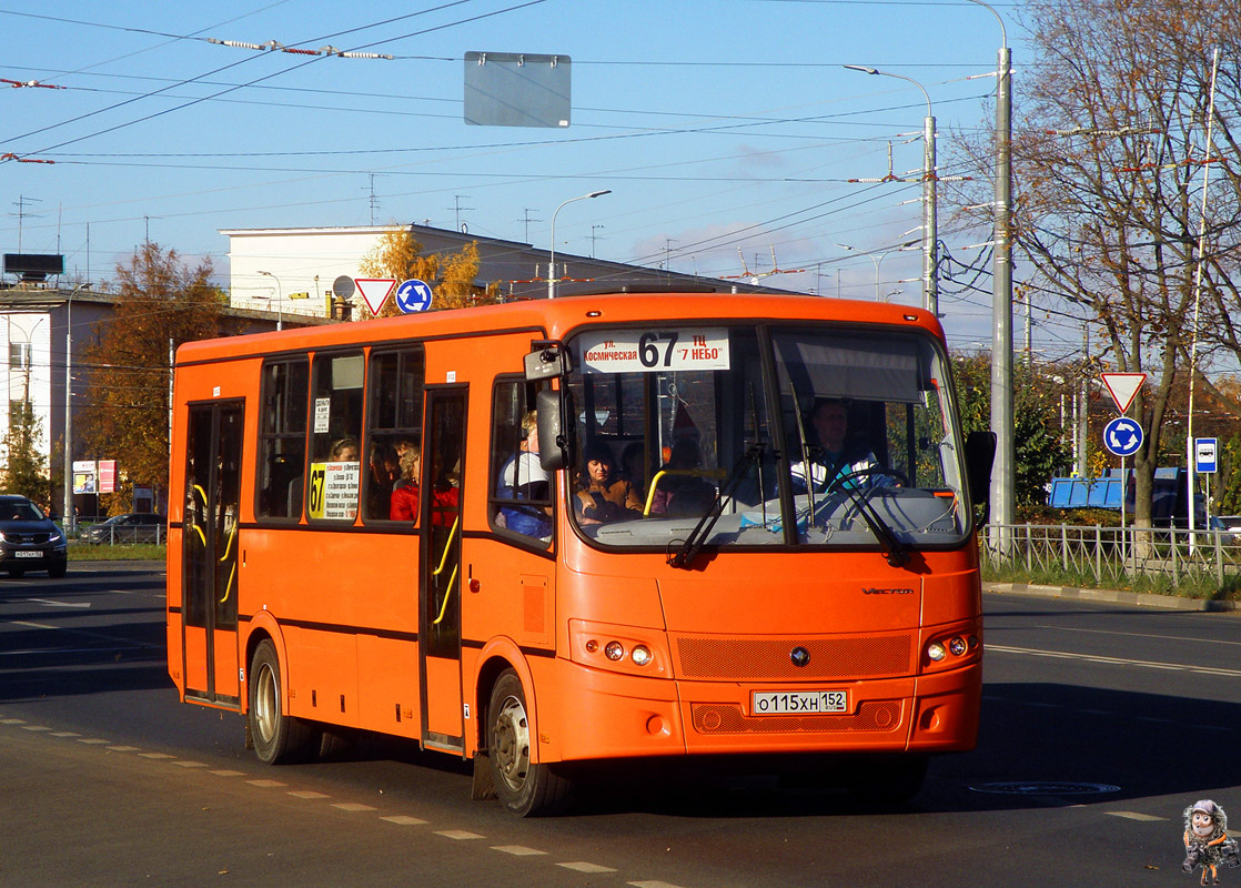 Нижегородская область, ПАЗ-320414-05 "Вектор" № О 115 ХН 152