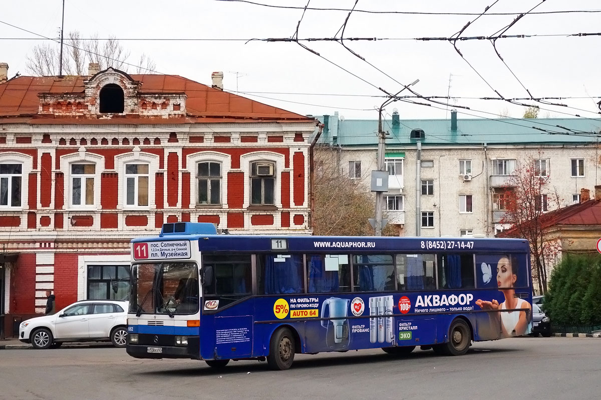 Saratov region, Mercedes-Benz O405 # Е 558 КХ 67