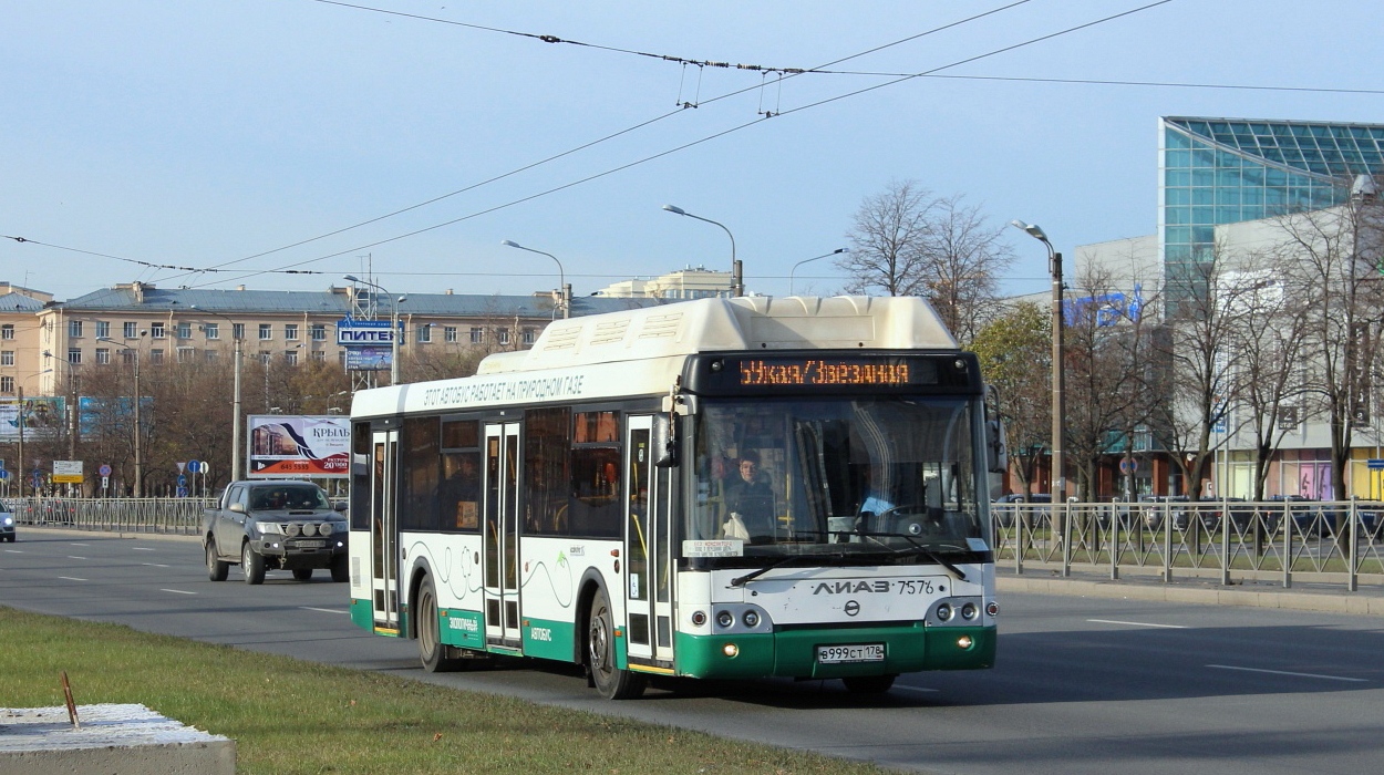 Санкт-Петербург, ЛиАЗ-5292.71 № 7576