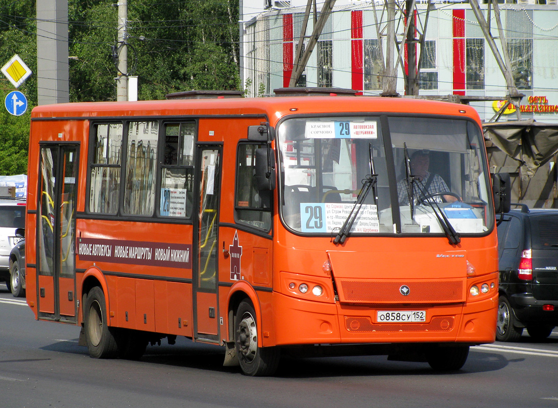 Нижегородская область, ПАЗ-320414-05 "Вектор" № О 858 СУ 152