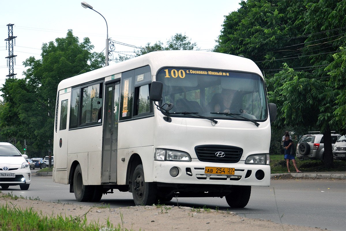 Хабаровский край, Hyundai County SWB (группа ТагАЗ) № АВ 254 27