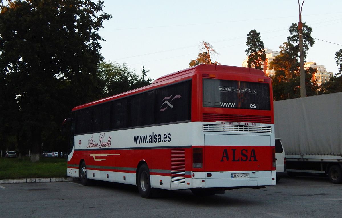 Hmelnickaya region, Setra S315GT-HD (Spain) Nr. BX 5838 CE