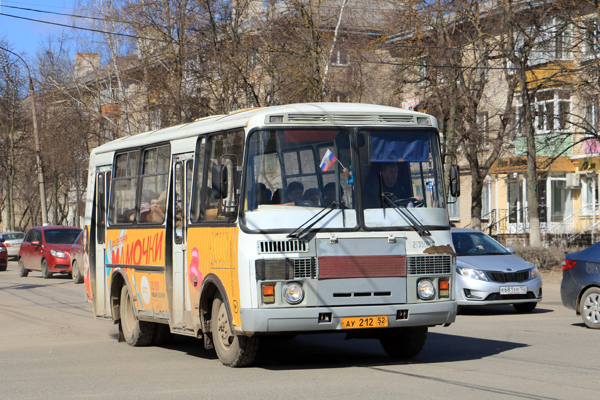 Нижегородская область, ПАЗ-32054 № АУ 212 52