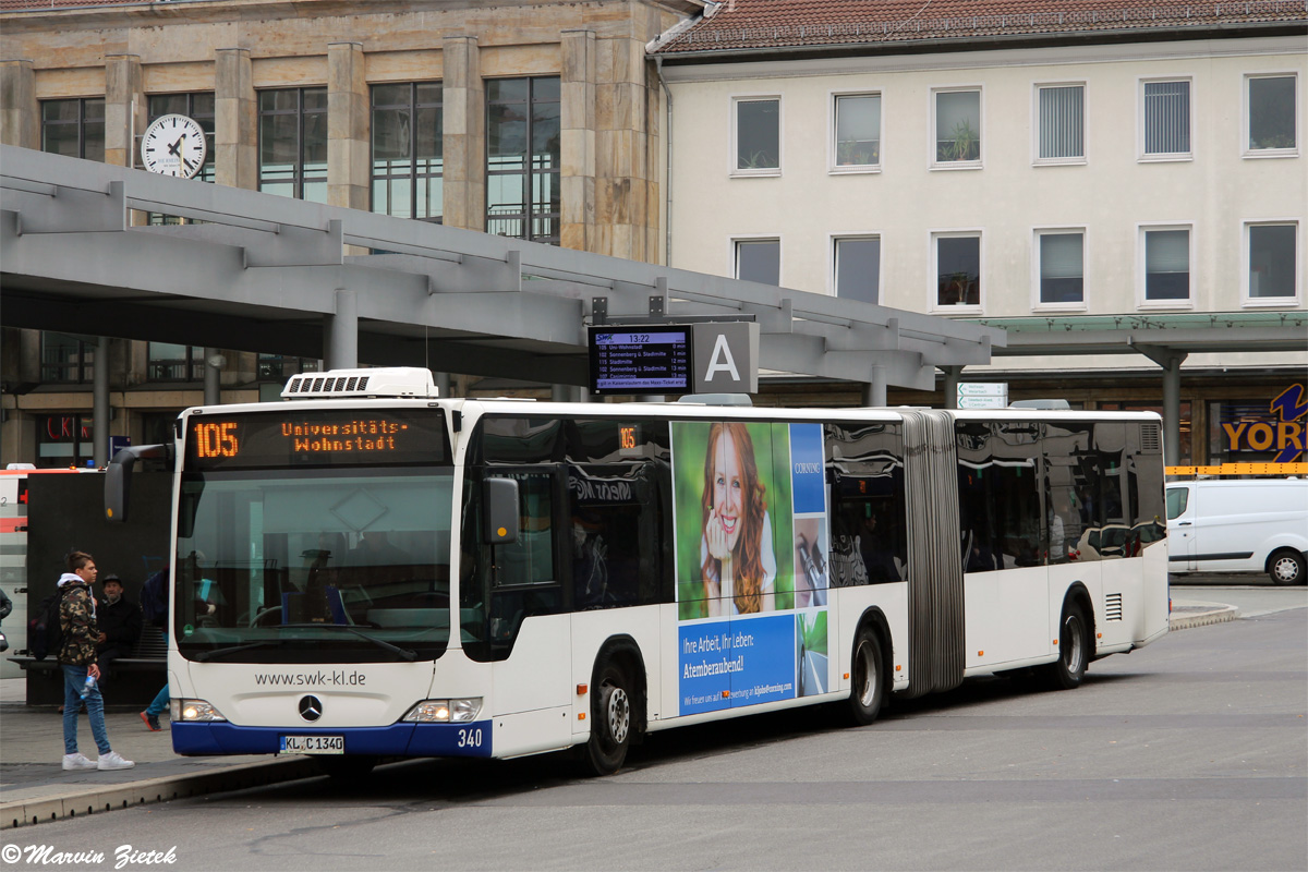 Рейнланд-Пфальц, Mercedes-Benz O530G Citaro facelift G № 340