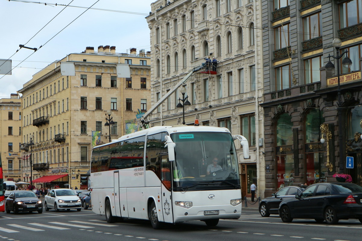 Санкт-Петербург, Higer KLQ6129Q № В 119 НО 178