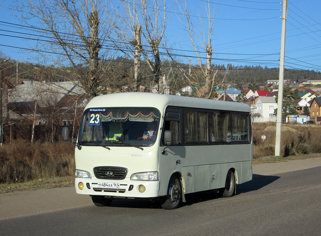 Бурятия, Hyundai County SWB C08 (РЗГА) № У 484 ХА 161