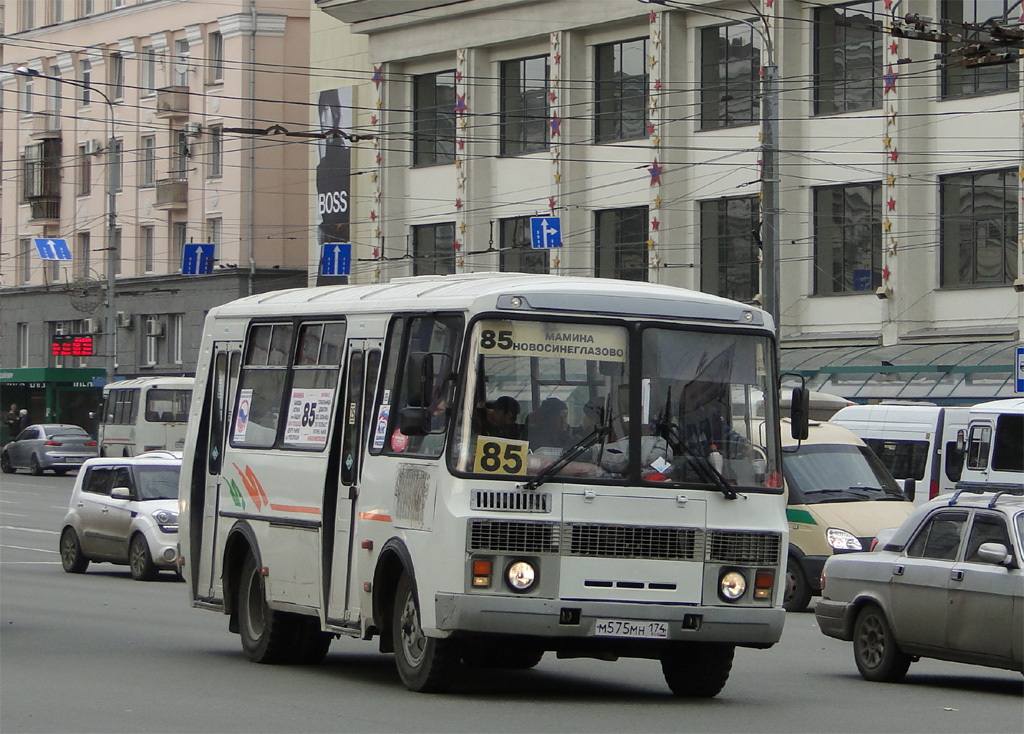 Челябинская область, ПАЗ-32054 № М 575 МН 174