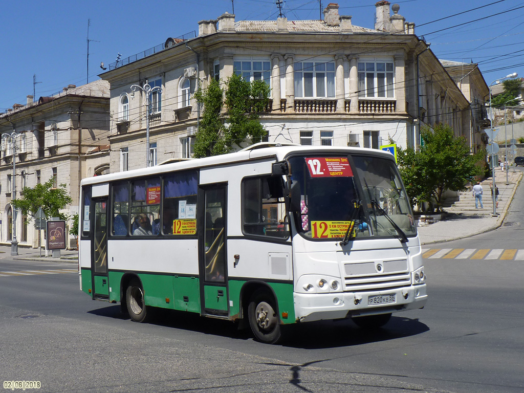 Севастополь, ПАЗ-320402-03 № Р 820 КВ 58