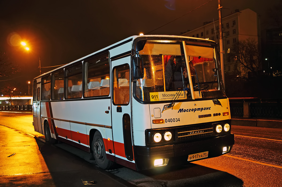 Москва, Ikarus 256.21H № 040034